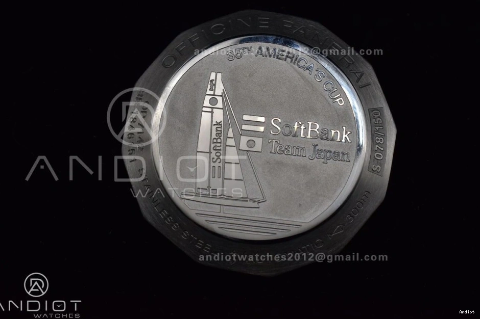 PAM732 Best Leather Green Brown  Dial Dark Edition P9010 1:1 on TTF Strap 0317